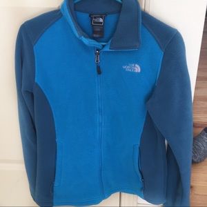 North Face Bright Blue Fleece Jacket